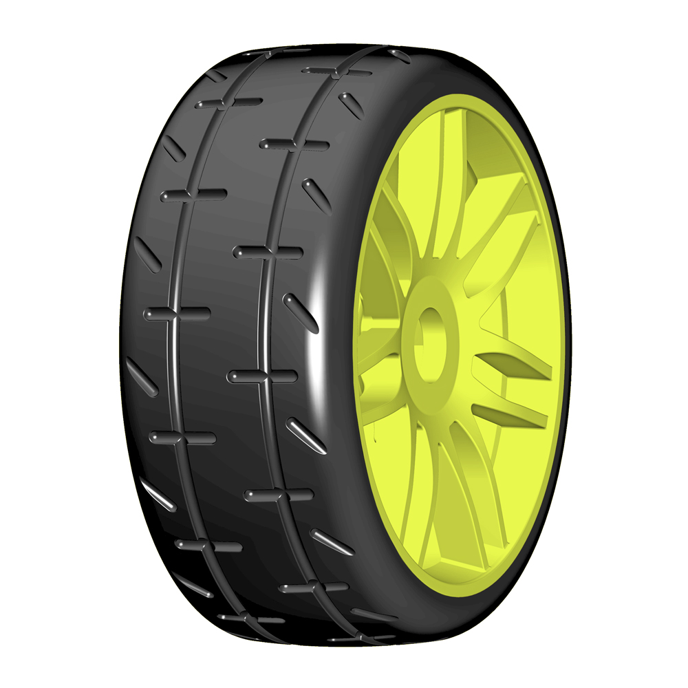 GRP 1:8 GT GTY01-S3 pneus GT sculptés paire S3 soft
