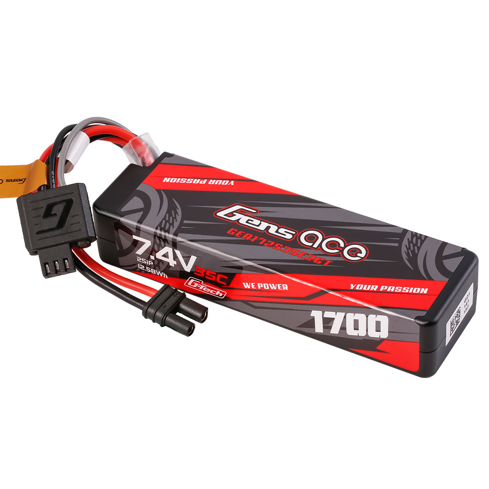 Gens Ace Car Classic 1700mAh 2S batterie LiPo 35C IEC2