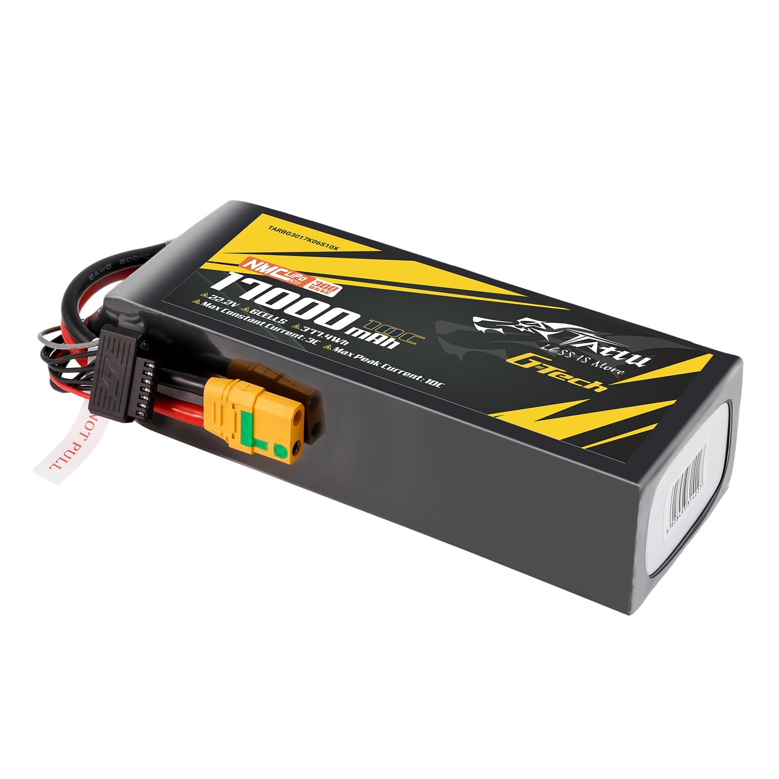 Tattu 17000mAh 6S 10C 22.2V batterie drone XT90S-F semi-solide