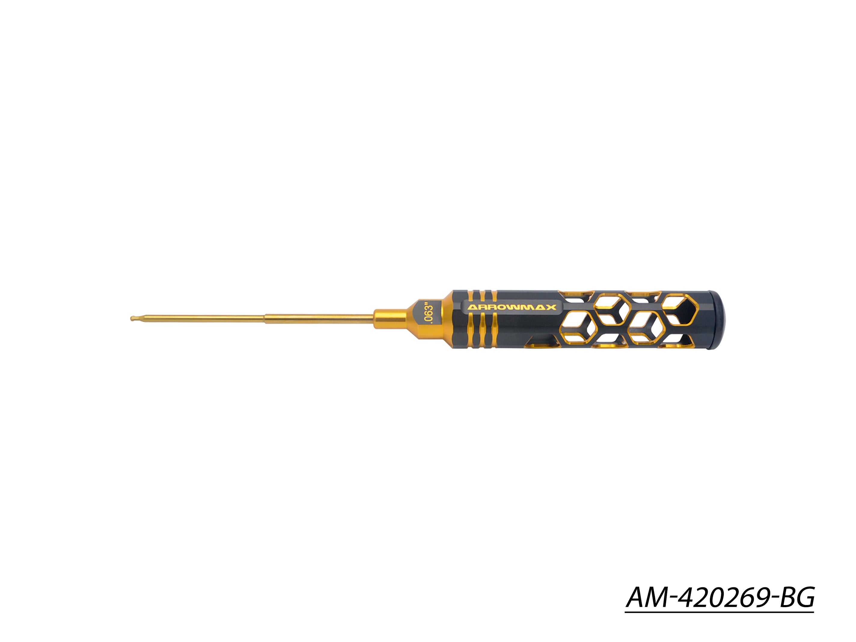 Arrowmax Black Golden AM-420130-BG clé boule 3,0x120mm