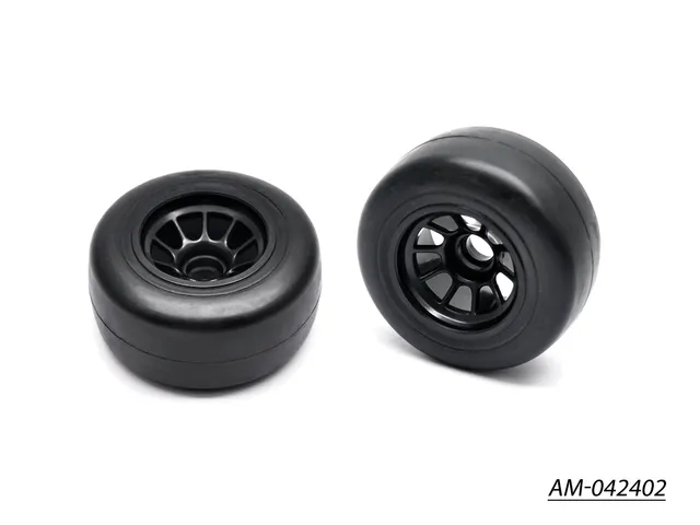 Arrowmax Formula Tyre pneu avant 1/10 Medium x2 AM-042402