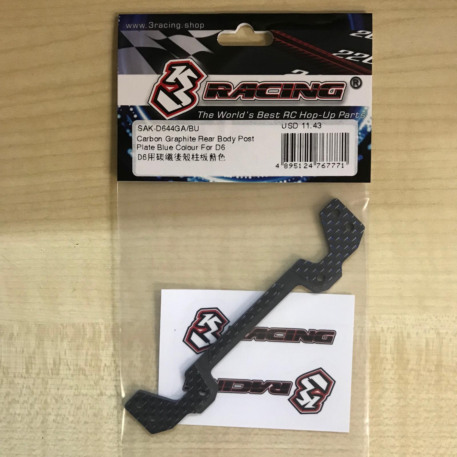 3Racing Sakura SAK-D644GA platine carrosserie carbone