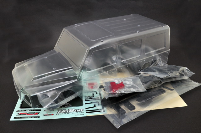 Hobao 230066 DC1 carrosserie transparente + accessoires
