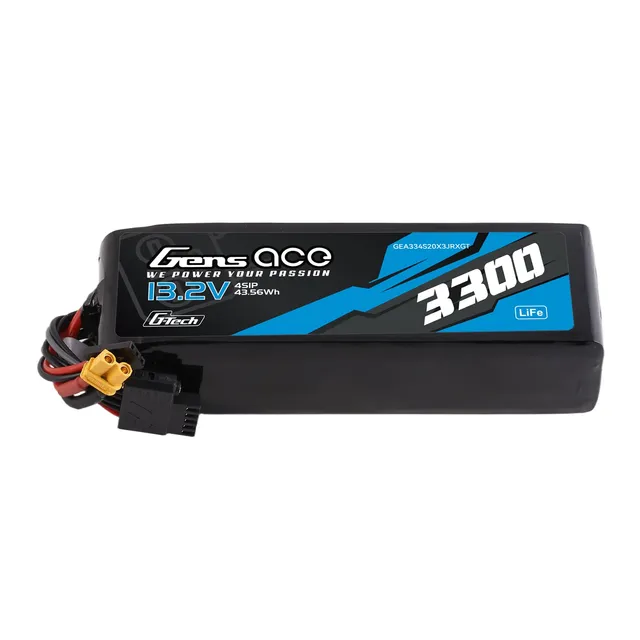 Gens Ace TX/RX Batterie LiFe 3300mAh 4S 20C XT30