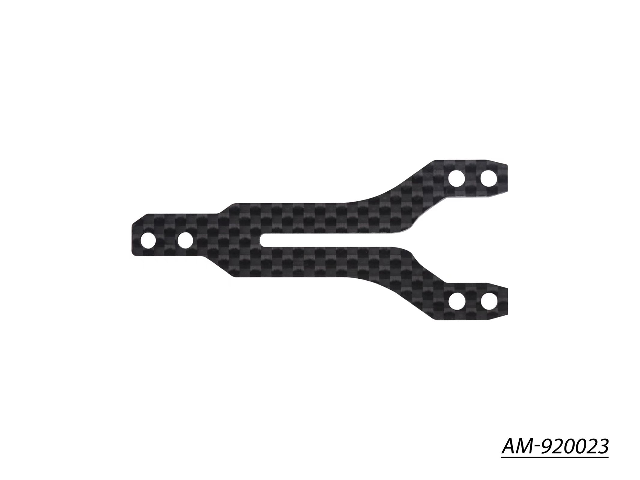 Arrowmax Medius AM-920023 platine supérieure avant 2,0 mm Yokomo BD9