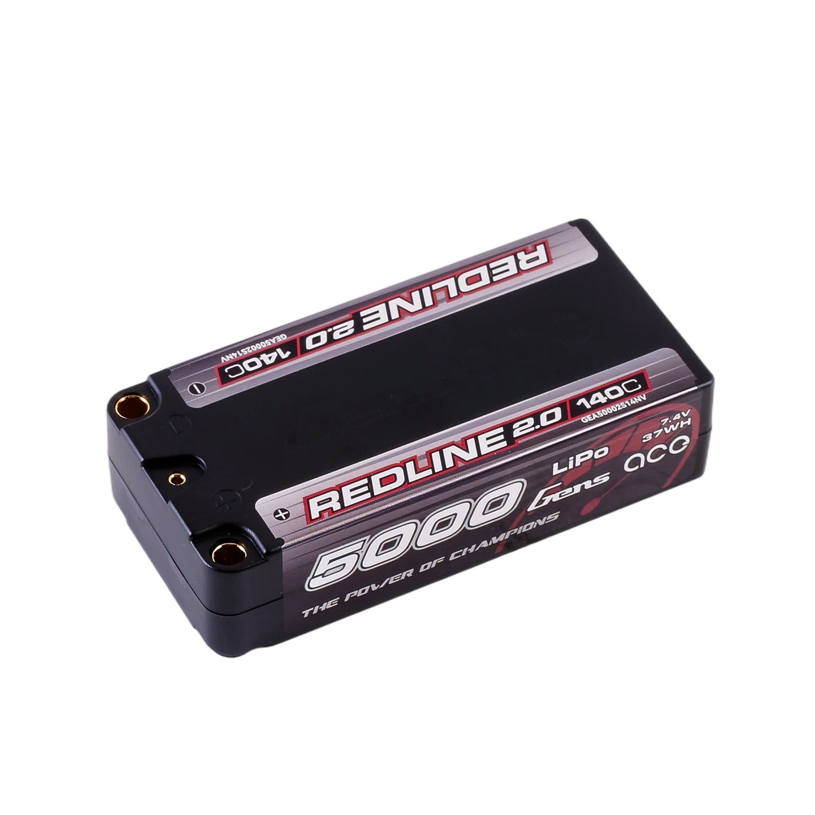 Gens Ace Redline 2.0 5000mAh 2S 140C 7.4V Batterie Shorty