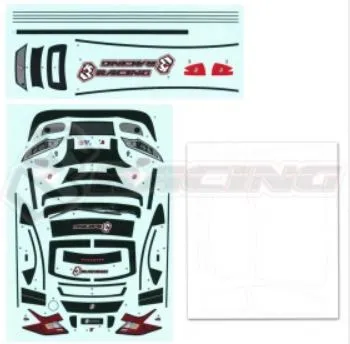 3Racing Parts LBD-MK9FB Stickers + masques MK9F