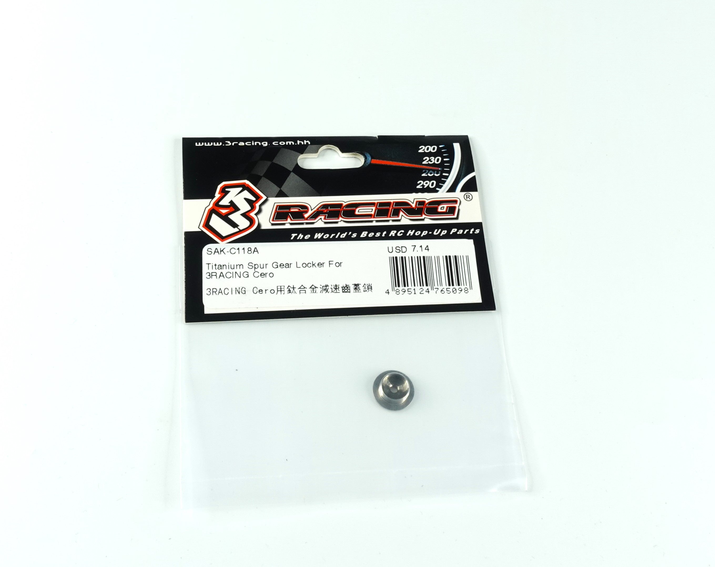 3Racing Cero SAK-C118A bloqueur couronne titane