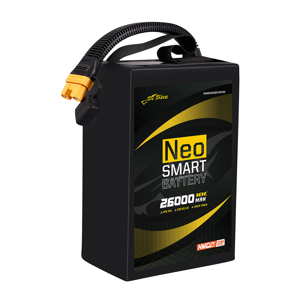 Tattu Neo Compact 26000mAh 12S batterie LiPo drone 44.4V