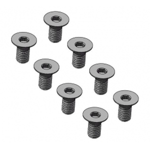 3Racing TS-FSM306M/V3 vis titane M3x6 tête fraisée 8 pcs