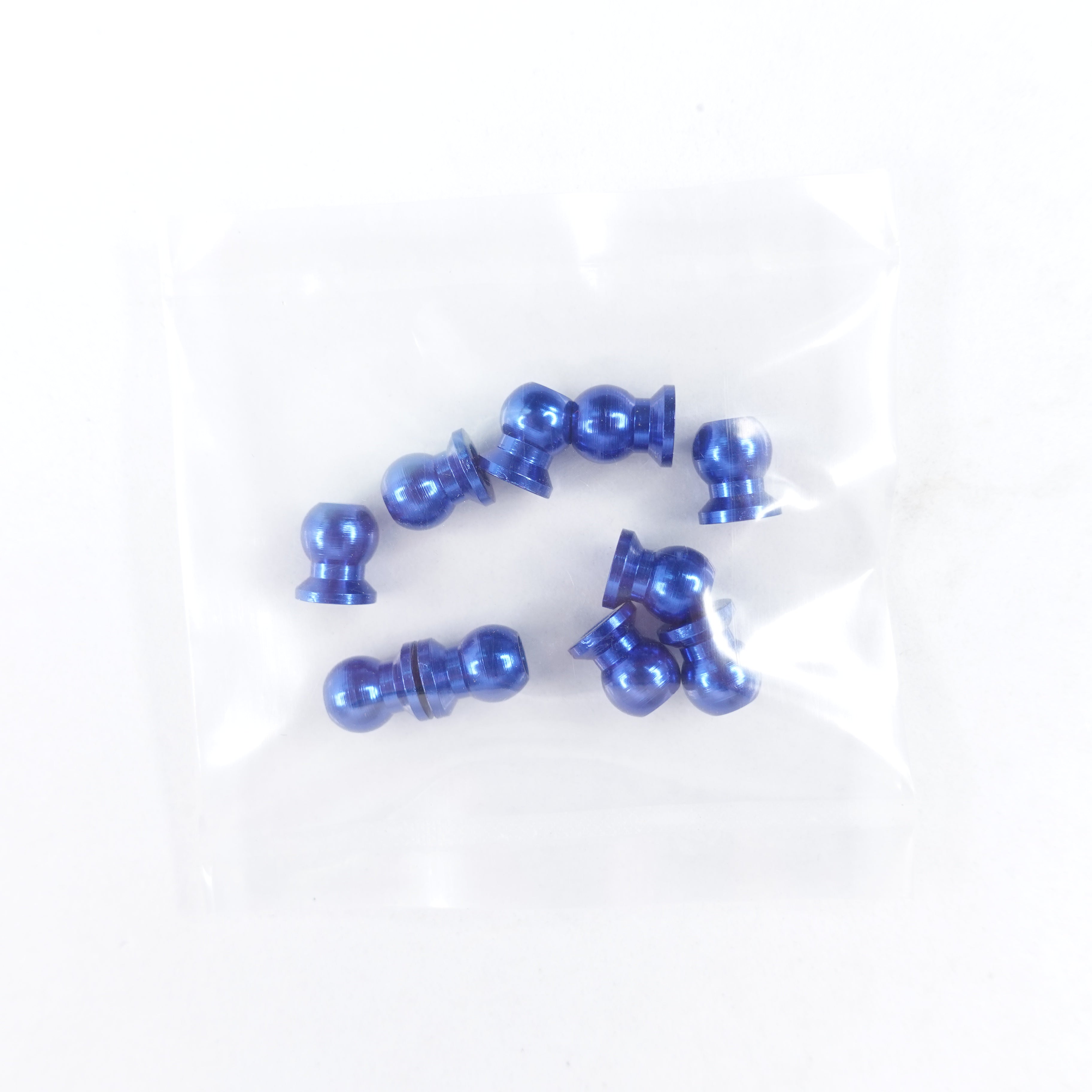 3Racing Parts rotule hexagonale 5.8mm L5 alu bleu lot 10