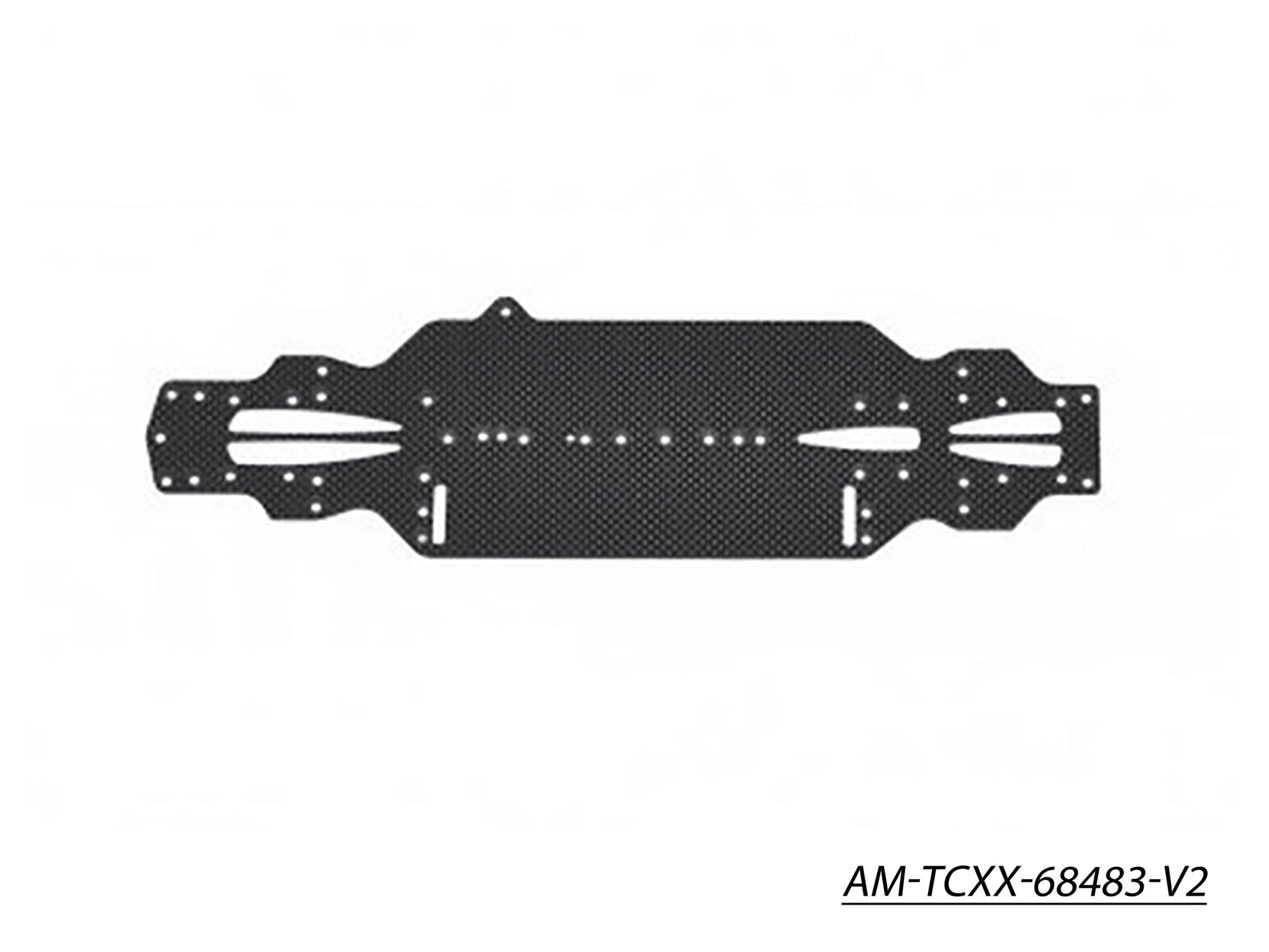 Arrowmax Main Chassis 2.25MM V2 châssis AM-TCXX-68483-V2