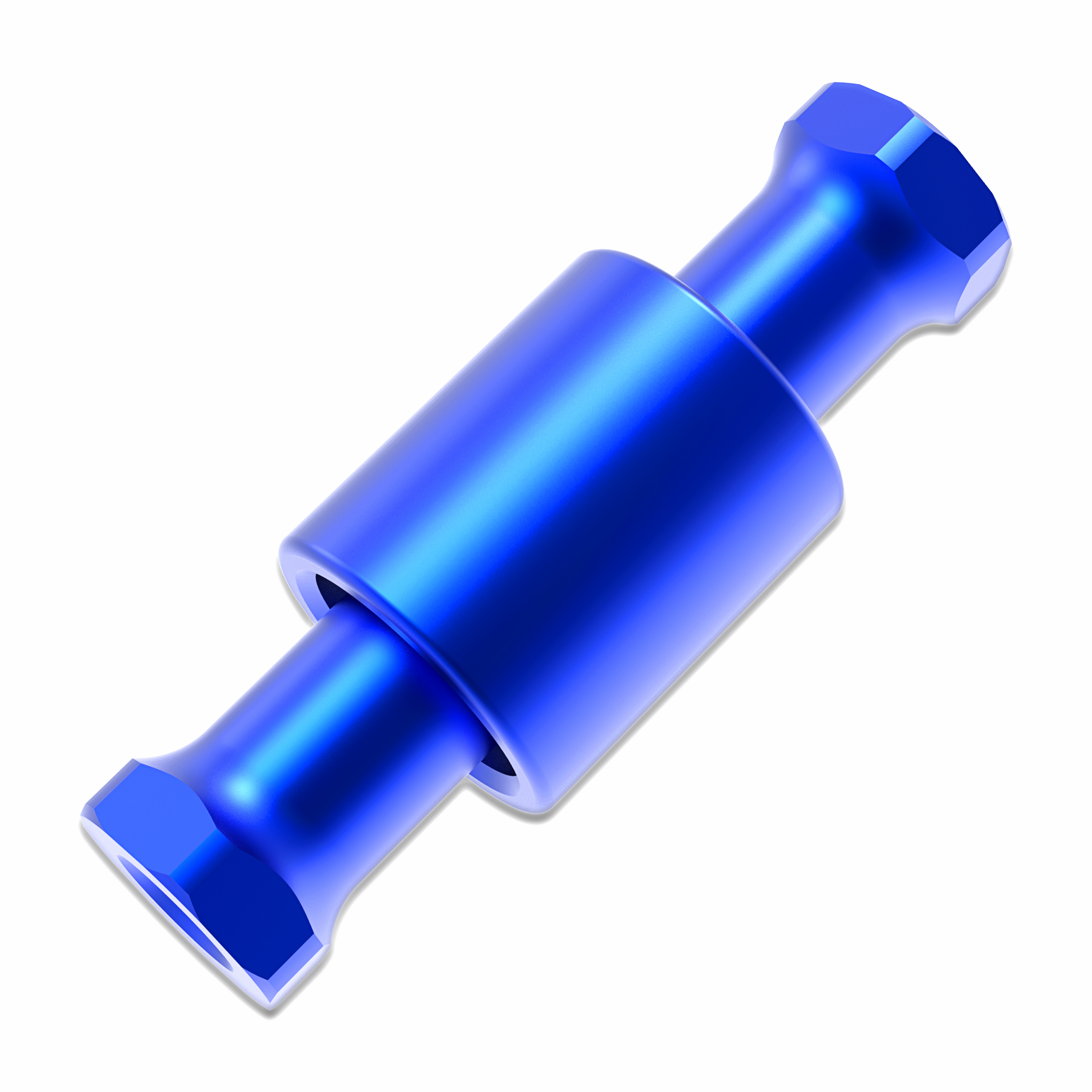 3Racing Auper SAK-D6808H Tendeur Courroie Alu D6 Bleu