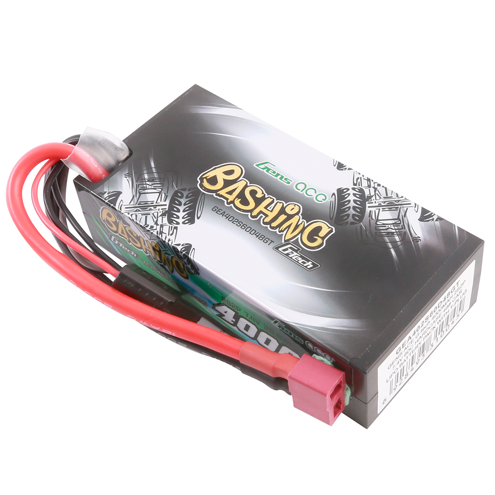 Gens ace Bashing 4000mAh 2S batterie lipo hardcase Deans