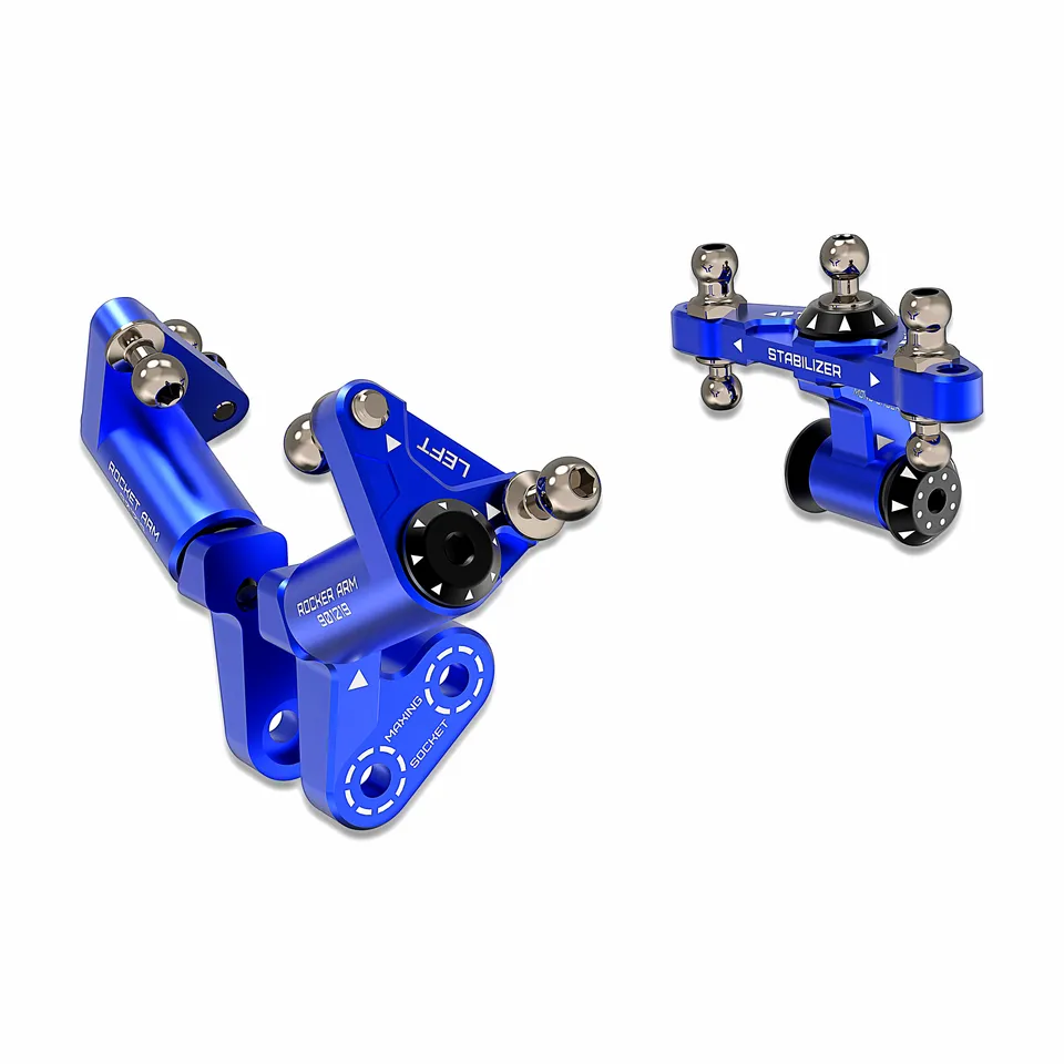 3Racing AuperD5 SAK-D6807A Cloison Avant Mono Bleu