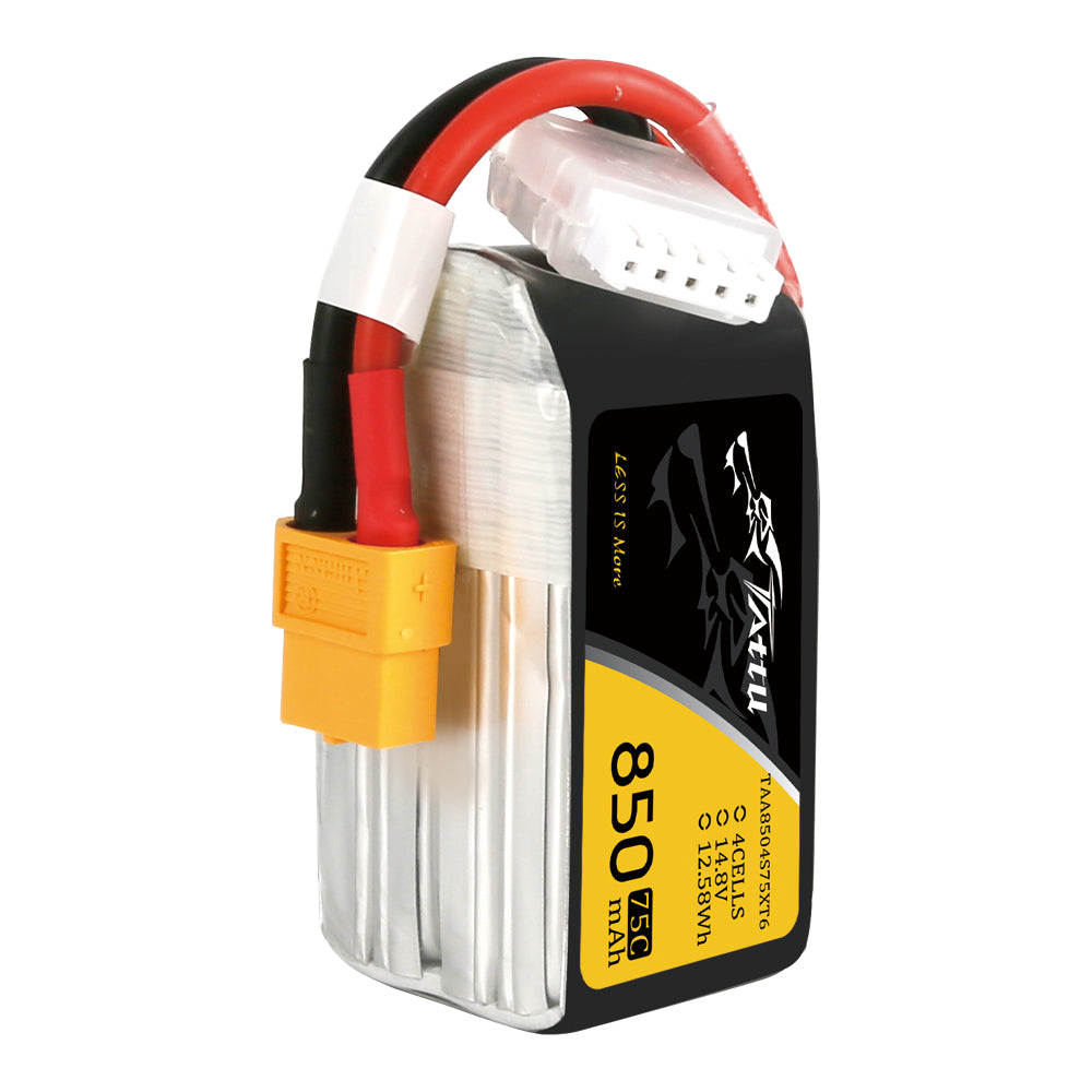 Tattu FPV Classic batterie LiPo 850mAh 4S 75C XT60