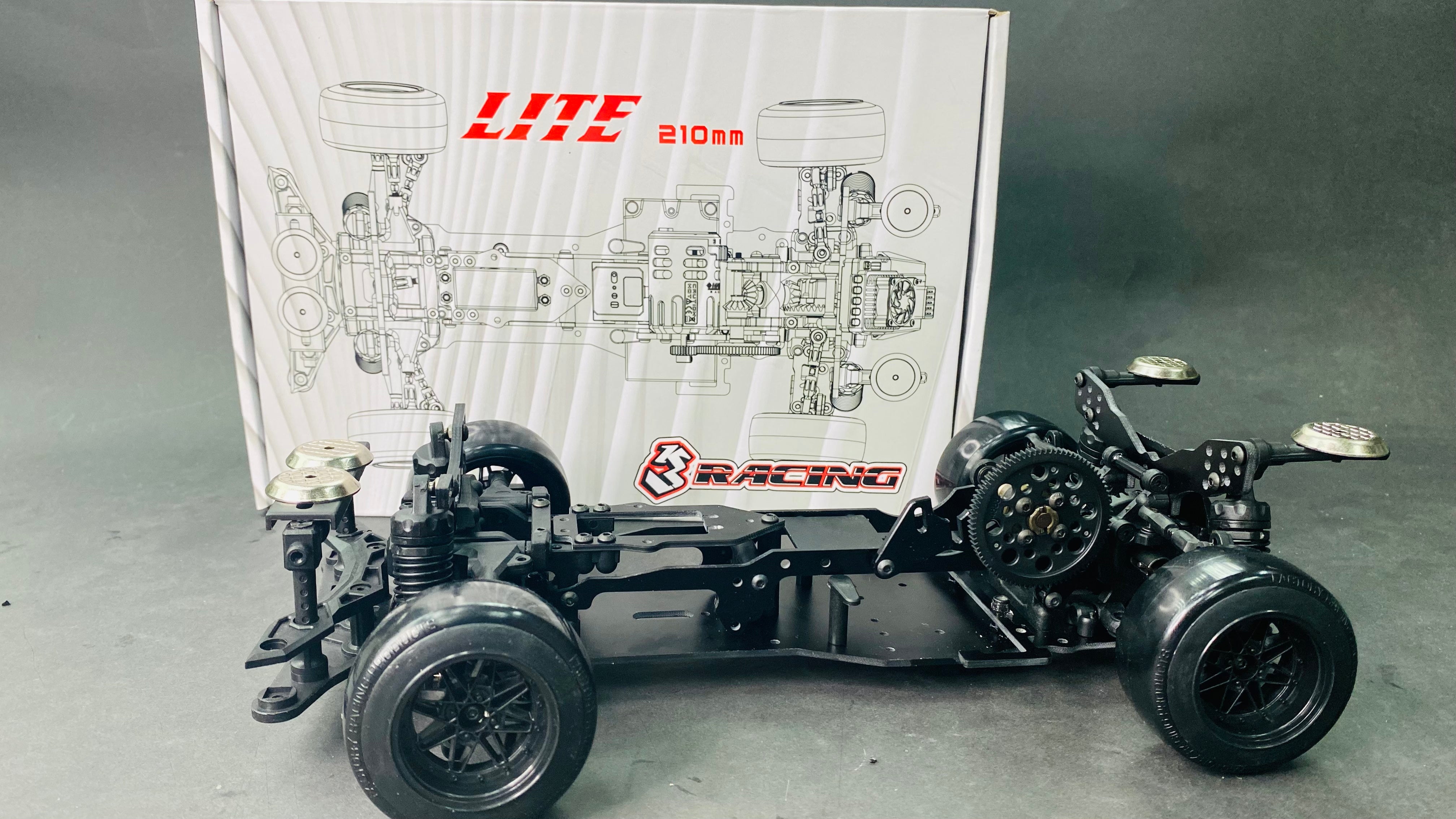 3Racing Sakura D5S Lite kit drift 210 mm propulsion