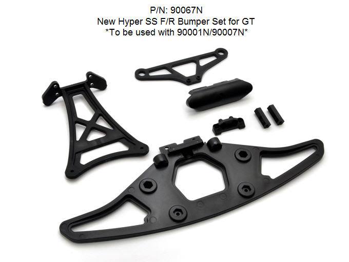 Hobao Car Parts 90067N Pare-Chocs Set RC Neuf