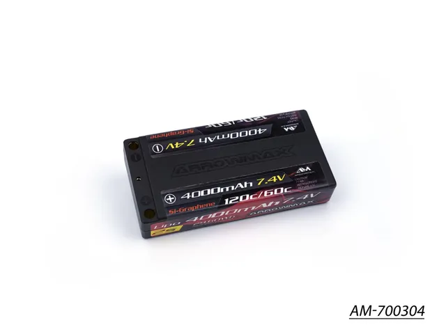 Arrowmax AM-700304 batterie LiPo 4000mAh 7.4V 1/12