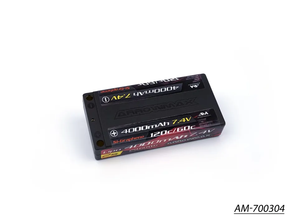 Arrowmax AM-700304 batterie LiPo 4000mAh 7.4V 1/12
