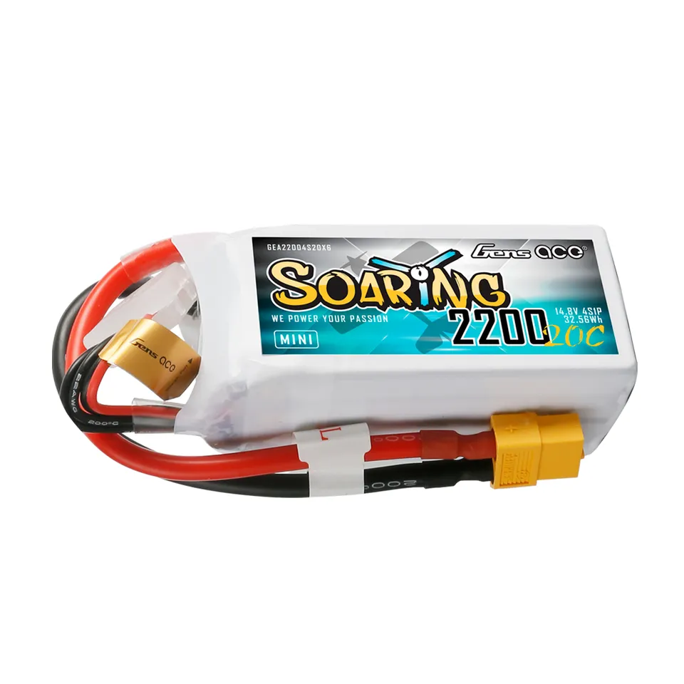 Gens ace Air Classic 2200mAh 4S 20C batterie LiPo 14.8V XT60