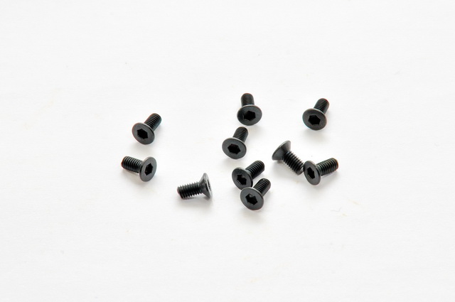 Hobao 36206FH Vis tête fraisée M2.6x6mm 10pcs