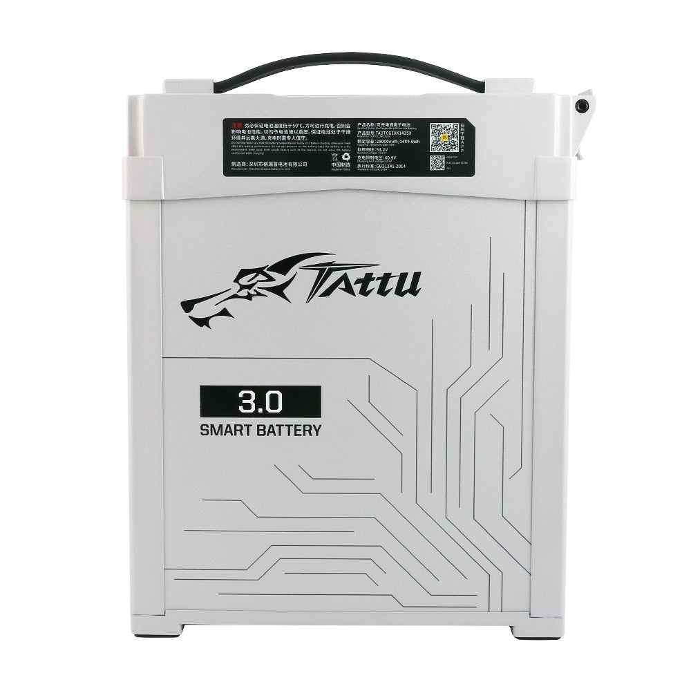 Tattu 3.0 28000mAh 14S batterie LiPo HV 25C Molex