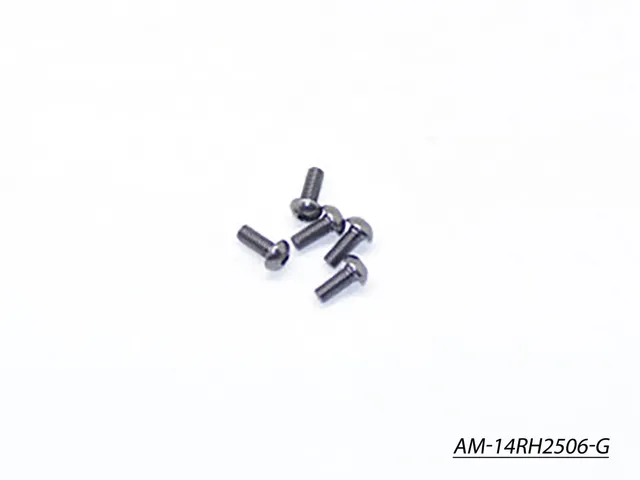 Arrowmax AM-14RH2506-G vis alu ronde M2.5x6 lot 5