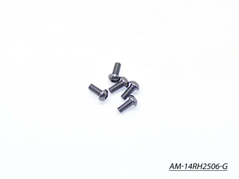 Arrowmax AM-14RH2506-G vis alu ronde M2.5x6 lot 5