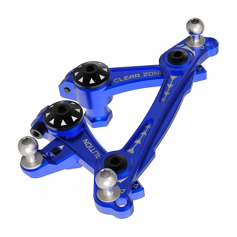 3Racing Auper D6 SAK-D6805 rack direction alu bleu