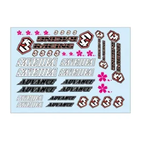 3Racing Merch 3RAD-SK10 Autocollant Sakura