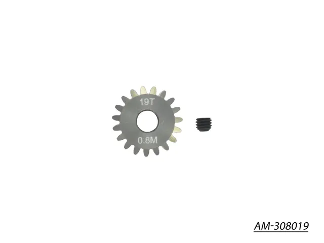 Arrowmax Gears Pignon Moteur 0.8M 19T AM-308019 7075