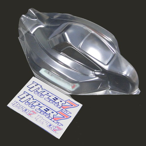 Hobao Hyper 7 TQ 87610 carrosserie buggy 1/8 transparente