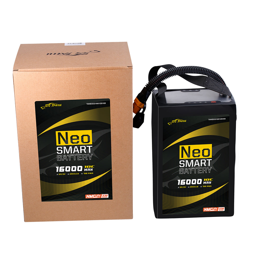 Tattu Neo Compact 16000mAh 12S Batterie Lipo UAV 44.4V