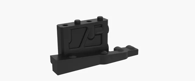3Racing Cero SAK-CS151A support servo aluminium Cero 55