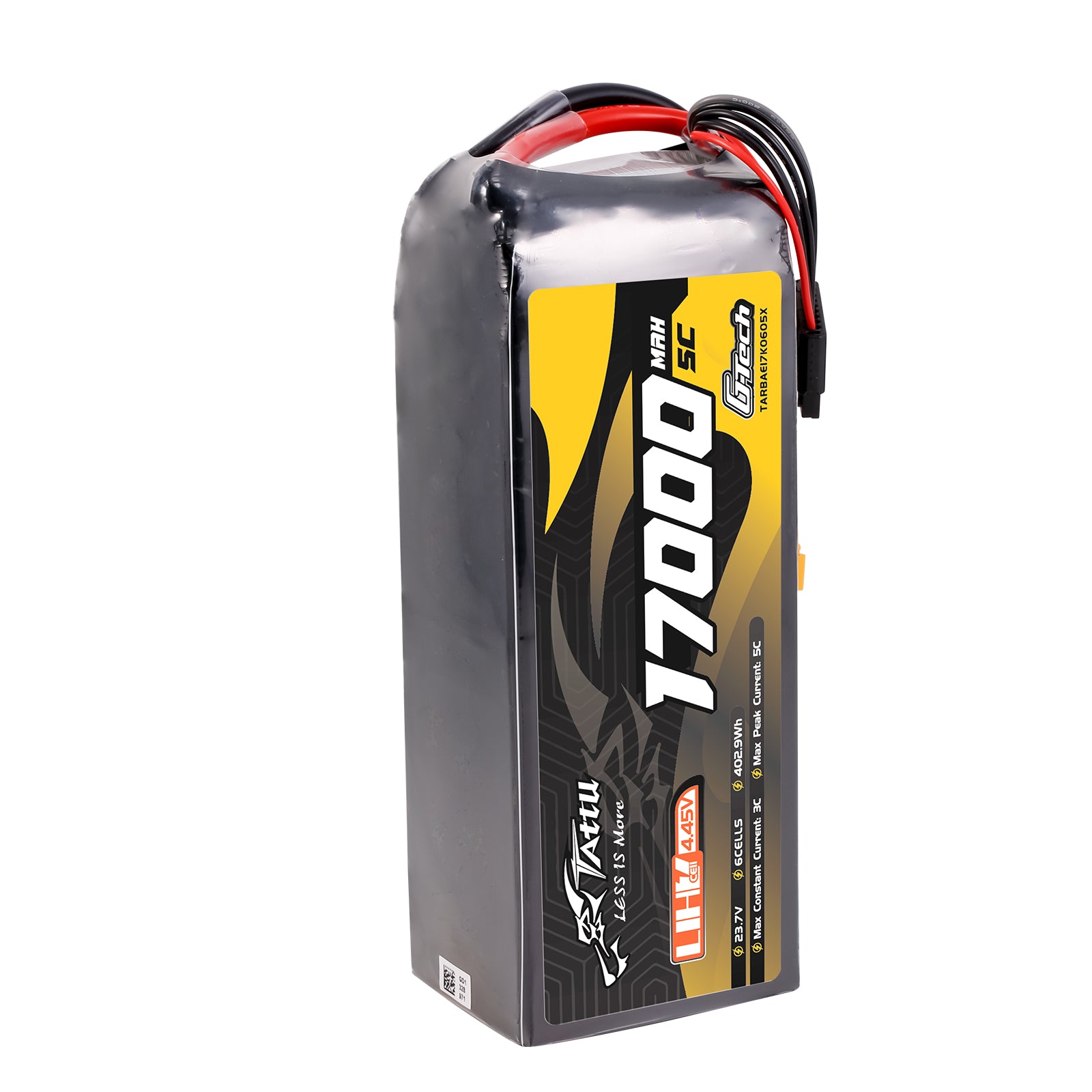 Tattu UHV 17000mAh 6S 5C batterie Lipo XT90S-F G-Tech