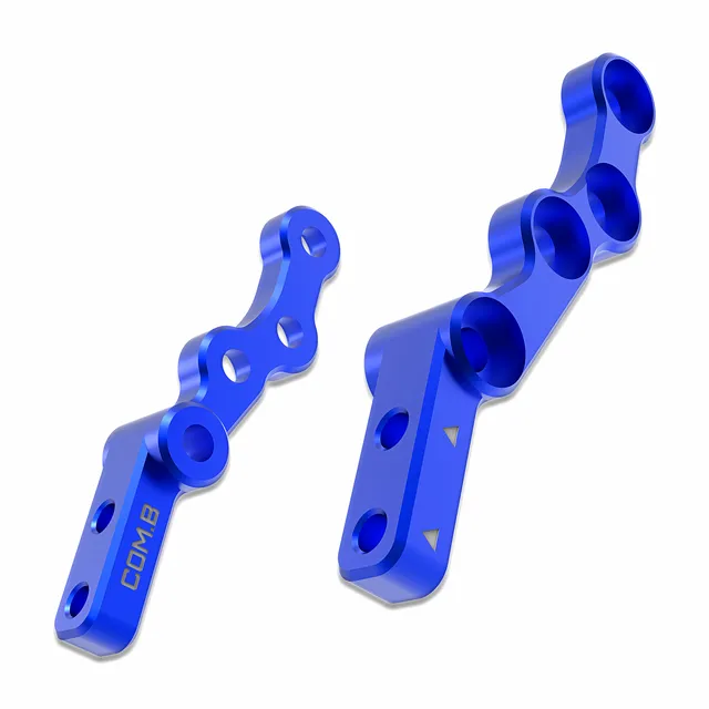 3Racing AuperD5 SAK-D6808E Support Platine Alu D6 Bleu