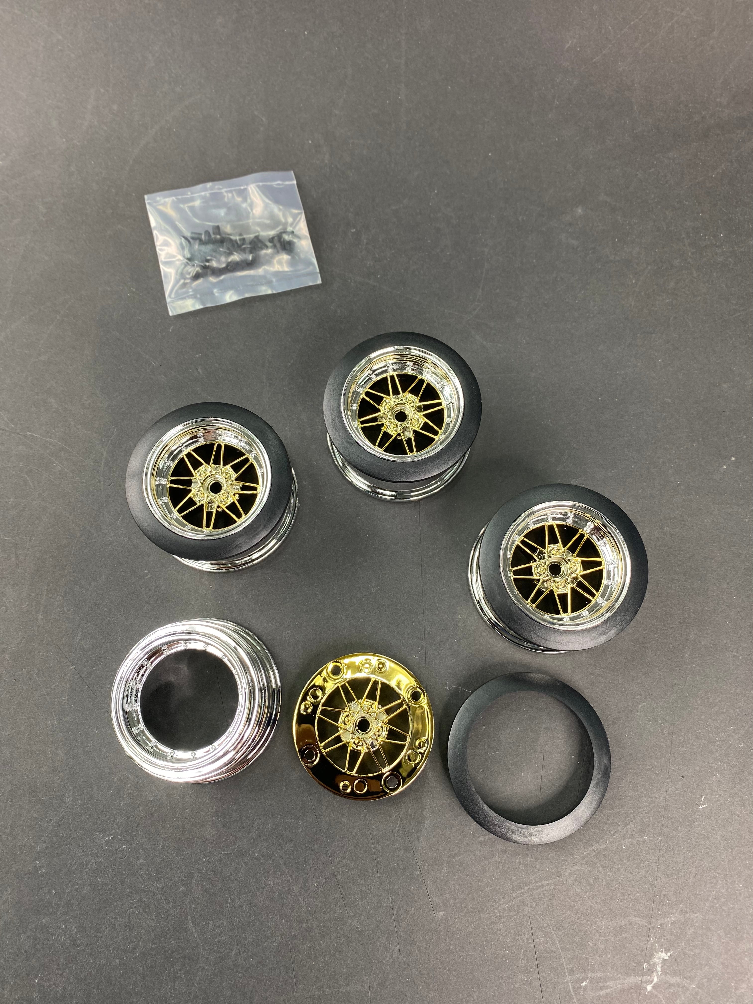 3Racing Sakura SAK-D545 Jante Drift D5 Lite Noir