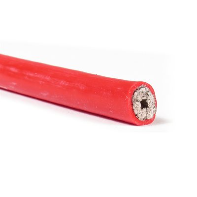 Castle 6AWG câble silicone cuivre rouge 24 pouces