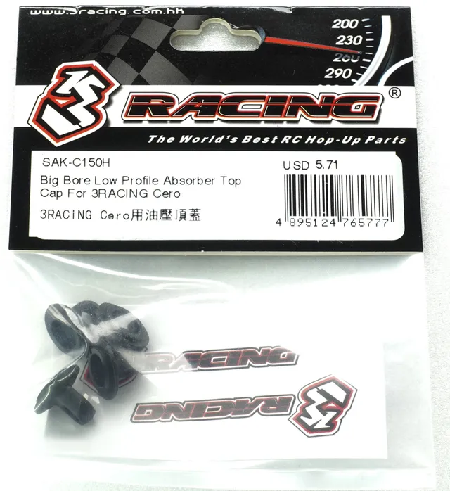 3Racing Cero SAK-C150H bouchons amortisseurs Big Bore