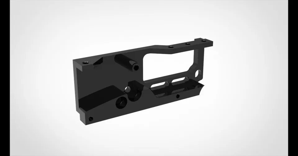 3Racing Cero SAK-CS117 Support Moteur Alu Avant Sport