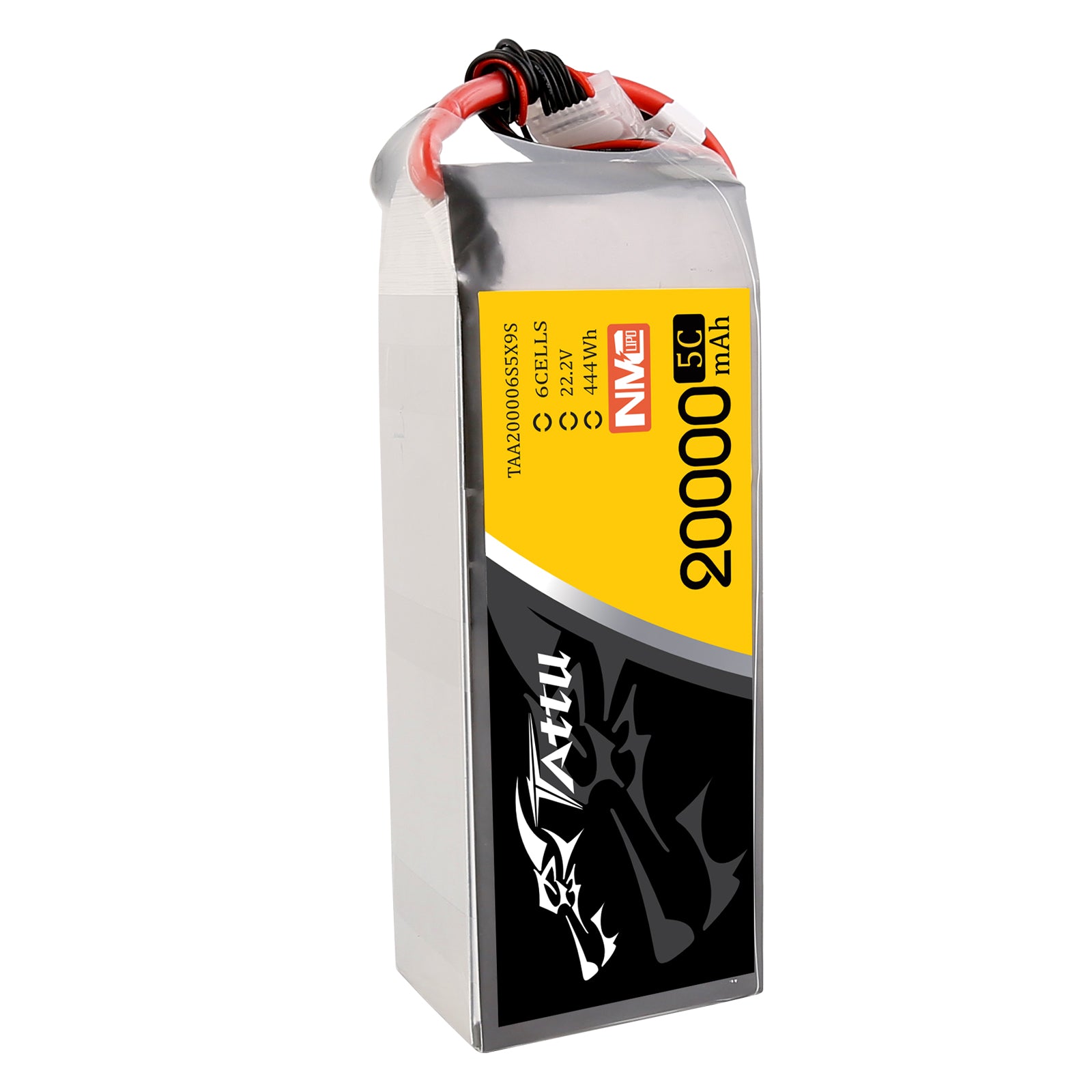 Tattu Semi-Solid 20000mAh 6S batterie LiPo 5C XT90-S