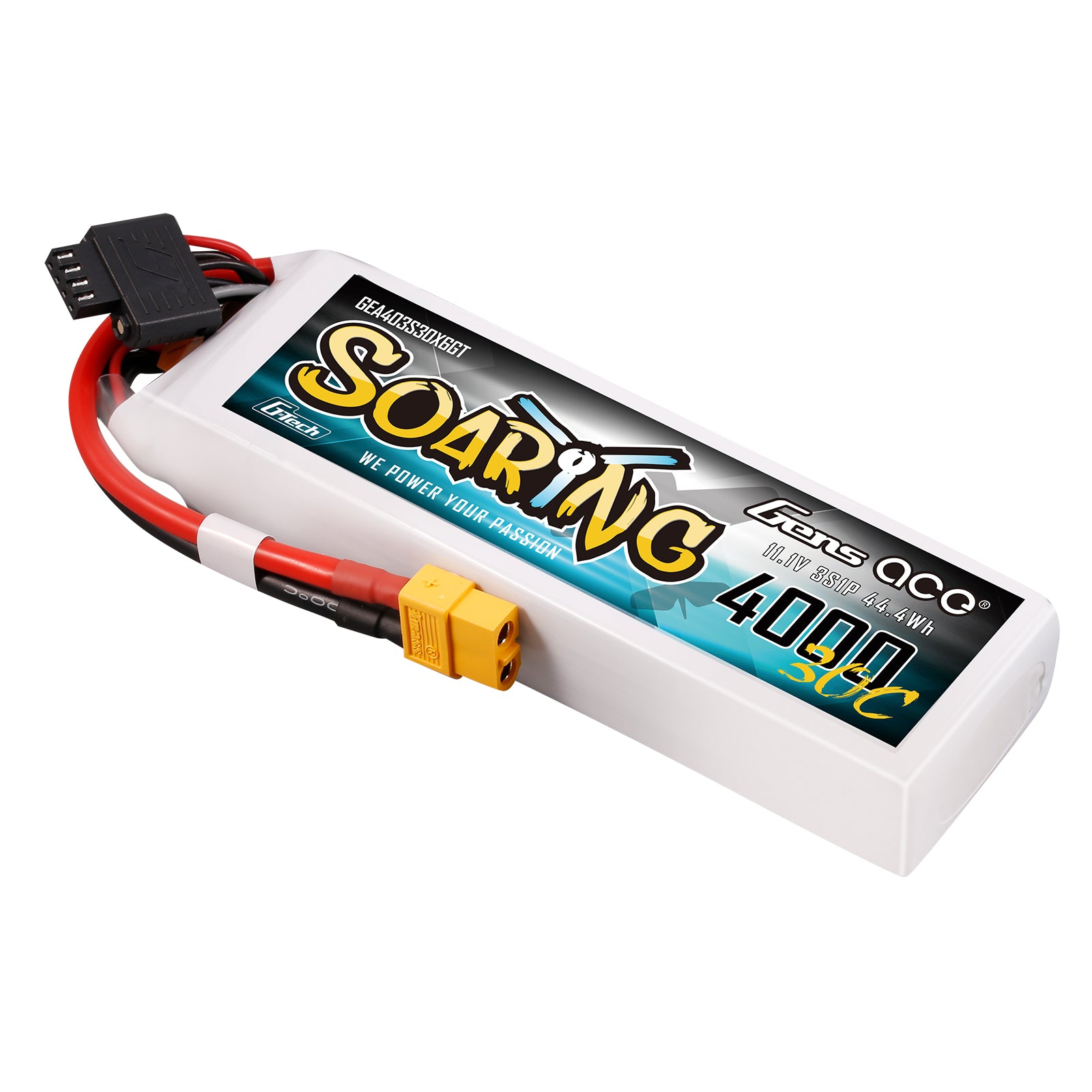 Gens Ace Air Classic 4000mAh 3S 30C batterie LiPo 11,1V XT60