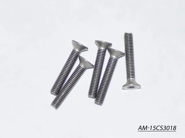 Arrowmax Screws AM-15CS3018 vis titane M3x18 fraisée x5