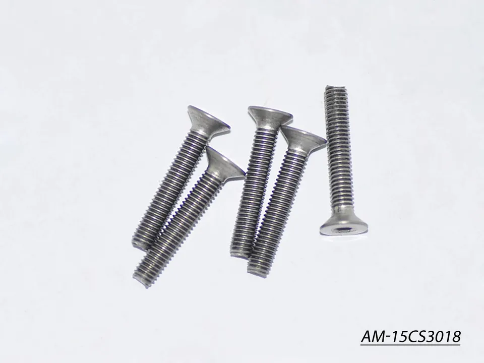 Arrowmax Screws AM-15CS3018 vis titane M3x18 fraisée x5