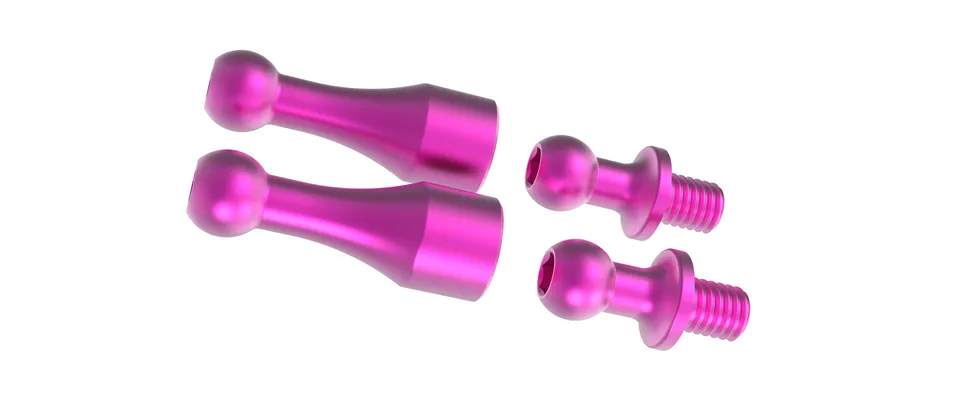 3Racing Cero SAK-Z128 rotules stabilisateur 4.3 mm