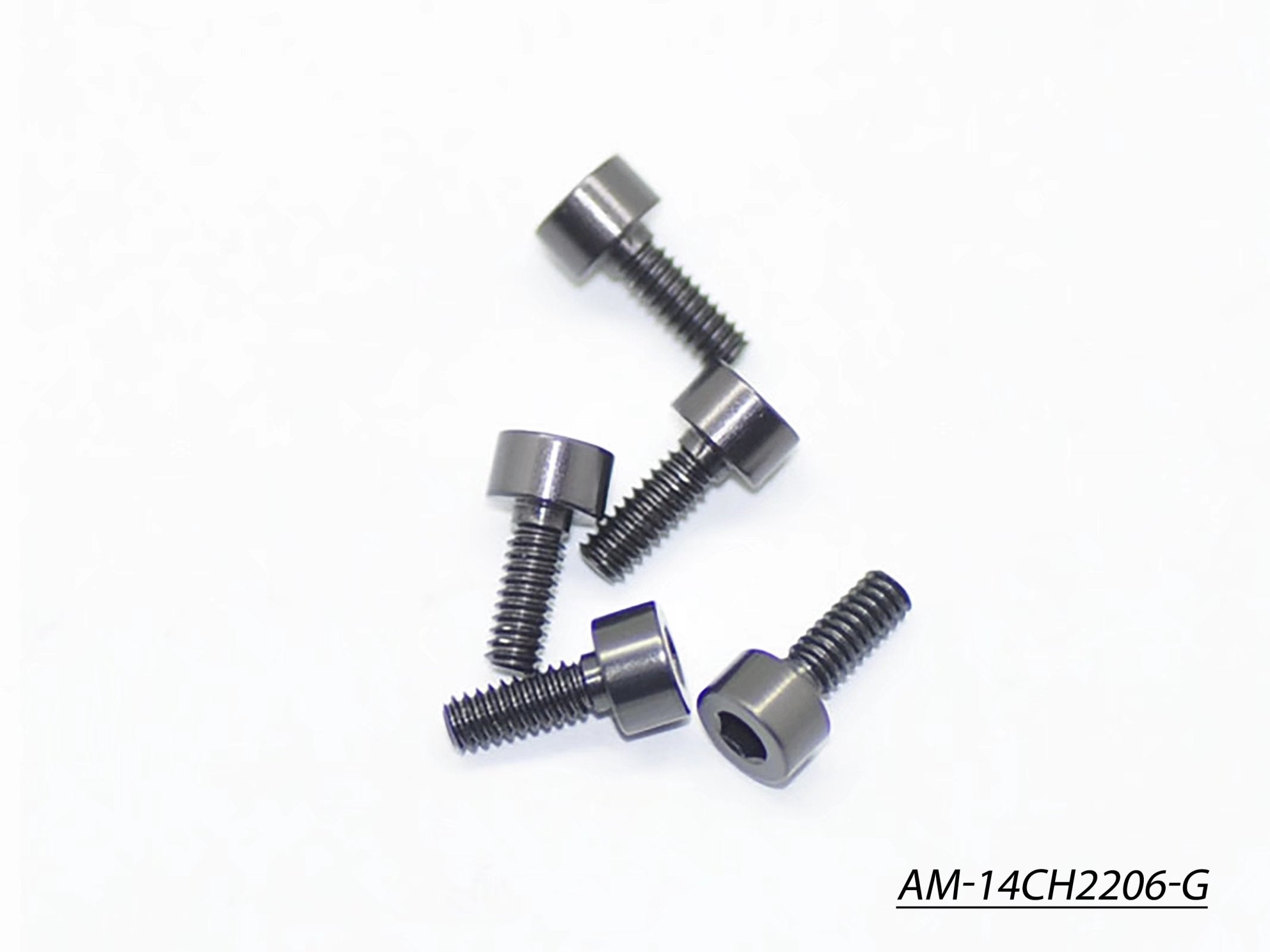 Arrowmax AM-14CH2206-G vis alu M2.2x6 tête cylindrique x5