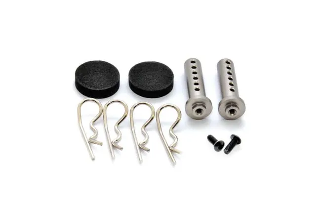 Hobao Upgrades OP1-0064 Support Carrosserie Alu anodisé