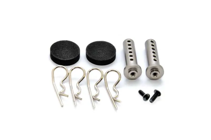 Hobao Upgrades OP1-0064 Support Carrosserie Alu anodisé